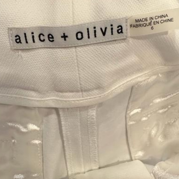 Alice and Olivia Cuffed Shorts - Picture 2 of 3